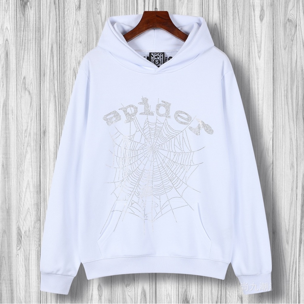 White Spider Graphic Hoodie